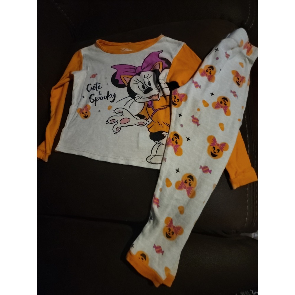 Disney minnie mouse Halloween cute and spooky size 6 pajamas‎